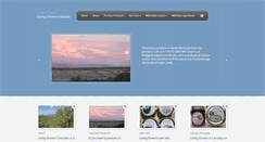 Desktop Screenshot of livinggreenscolorado.com